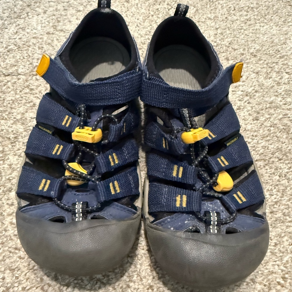 Keen Kids Blue and Yellow Water Shoes